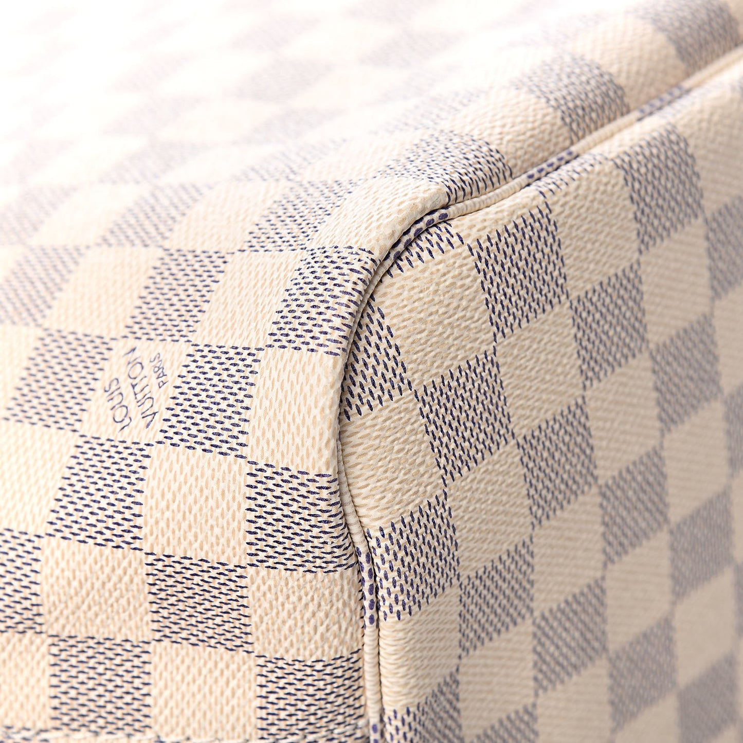 Damier Azur Neo Neverfull MM Rose Ballerine