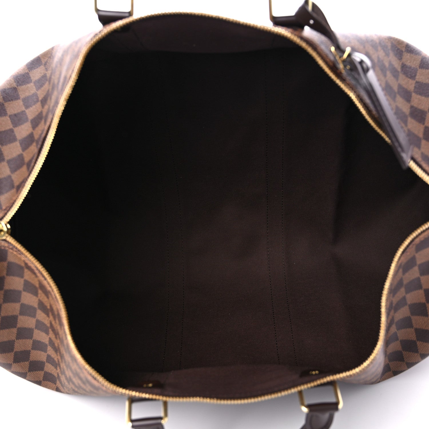 Louis Vuitton Damier Ebene Keepall Bandouliere 55 4 of 8