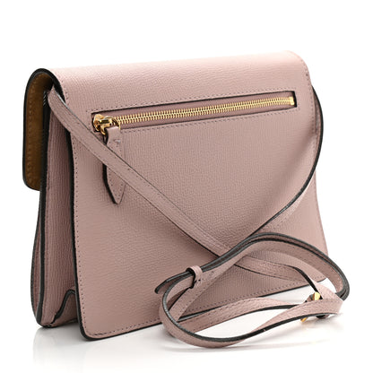 Burberry Derby Calfskin House Check Small Macken Crossbody Bag Pale Orchid 3 of 20