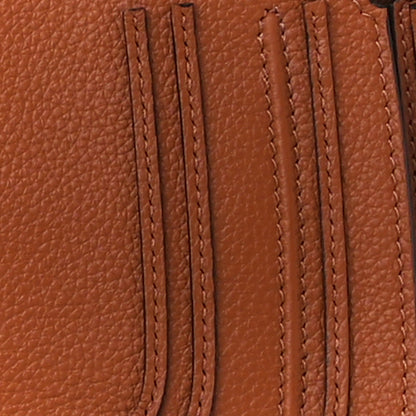 Chloe Calfskin Braided Medium Marcie Double Carry Tan 9 of 11