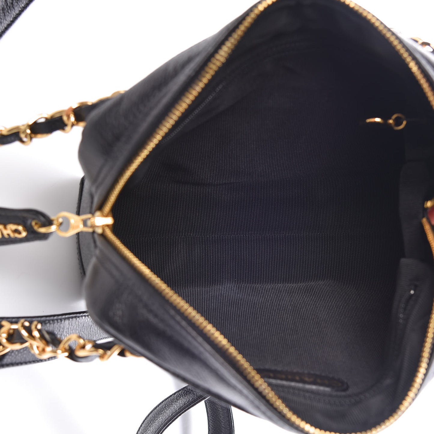 Caviar CC Shoulder Bag Black