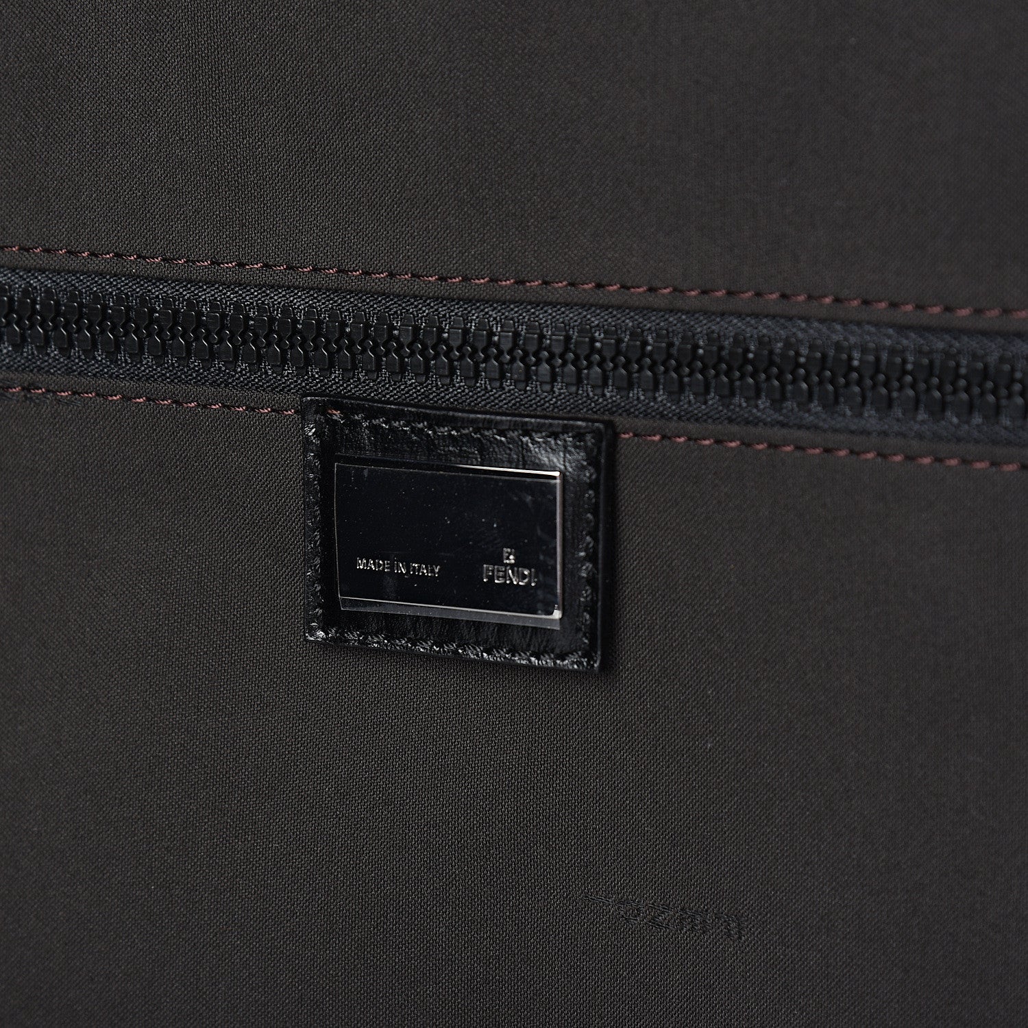 Fendi Zucca Spalmati Carry On Luggage Black 7 of 7
