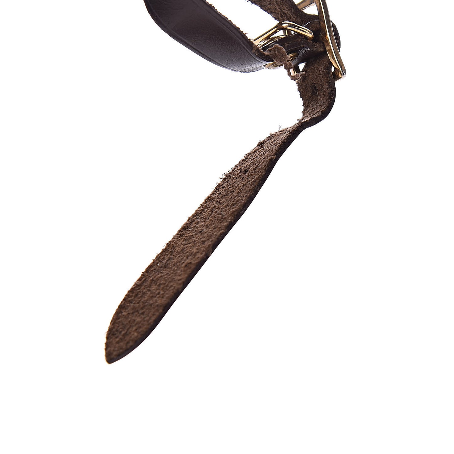 Calfskin Luggage Tag Ebene