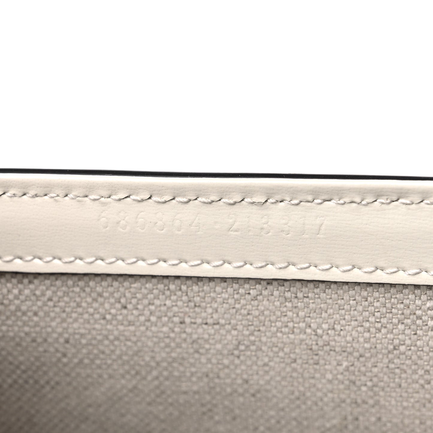 Boarded Dyana Lux Calfskin Web Mini Bamboo 1947 Top Handle Bag Mystic White