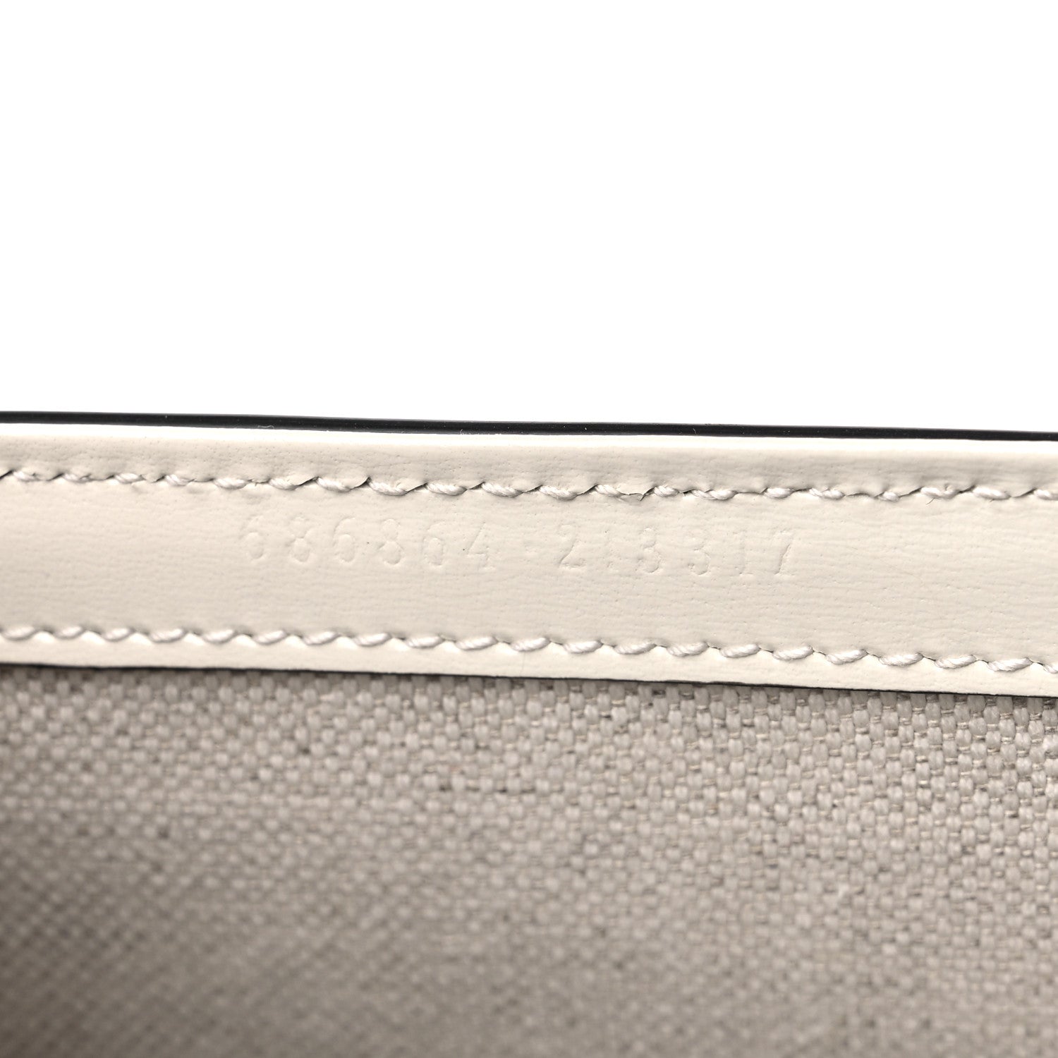 Gucci Boarded Dyana Lux Calfskin Web Mini Bamboo 1947 Top Handle Bag Mystic White 6 of 10
