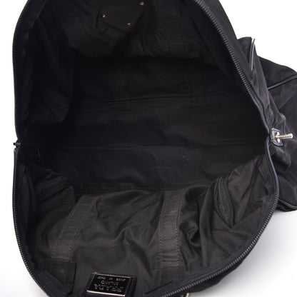 Prada Tessuto Nylon Saffiano Weekender Black 5 of 17