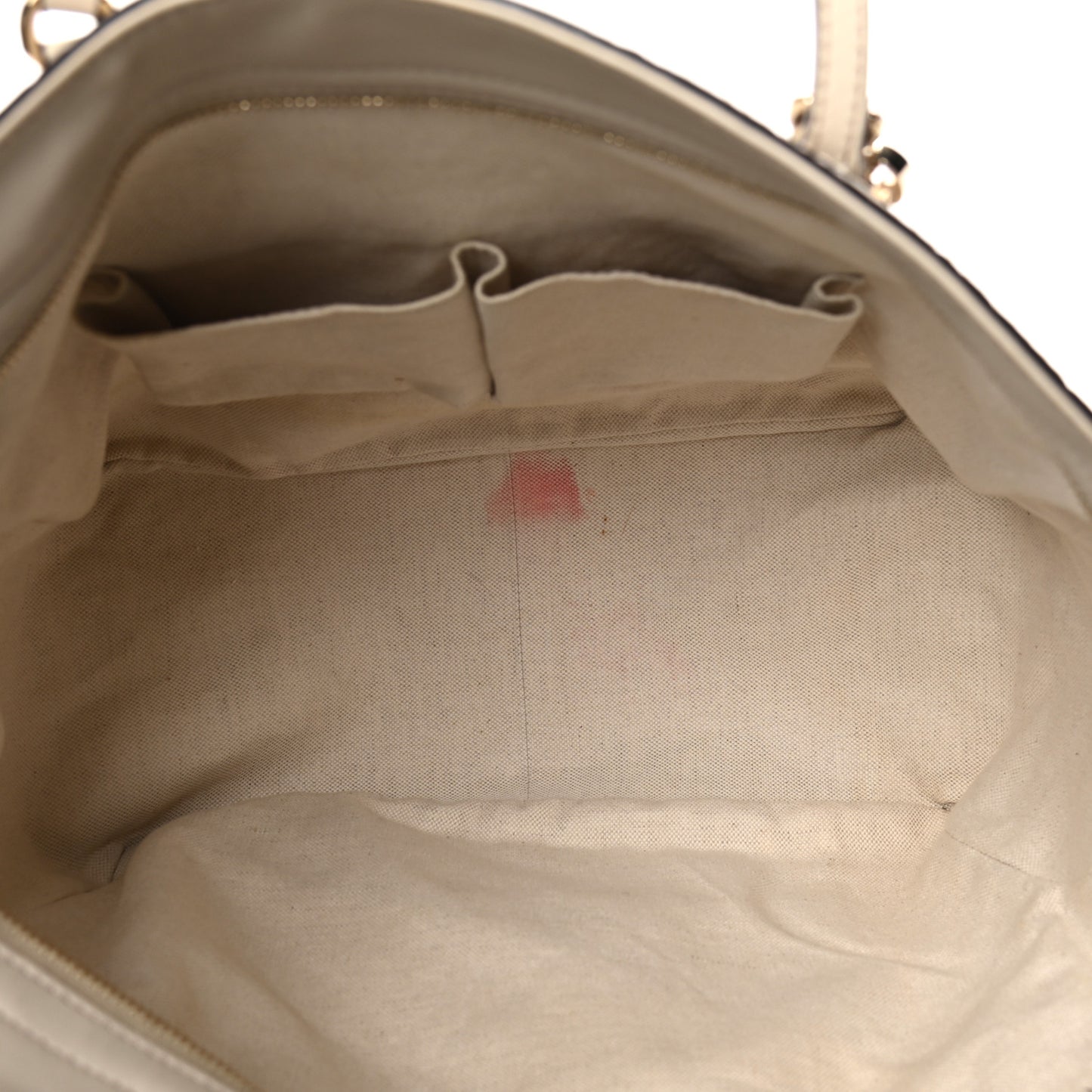 Guccissima Medium Bree Zippered Tote Off White