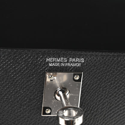 Hermes Epsom Mini Kelly Sellier 20 Black 6 of 10