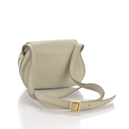 Chloe Calfskin Mini Marcie Round Crossbody Bag Baobab Green 3 of 9