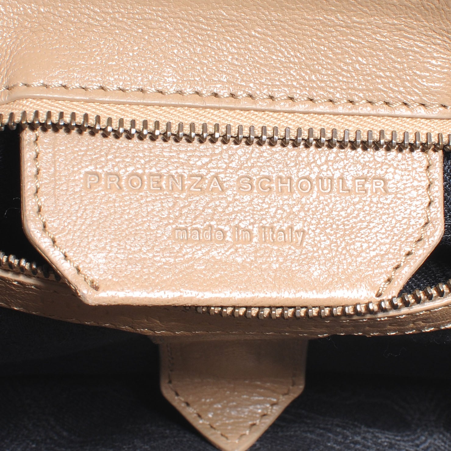 Proenza Schouler Lambskin PS1 Medium Satchel Stone 8 of 9