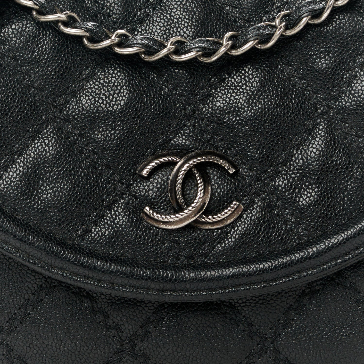 Chanel Caviar Stitched Small Flap Black 8 of 10