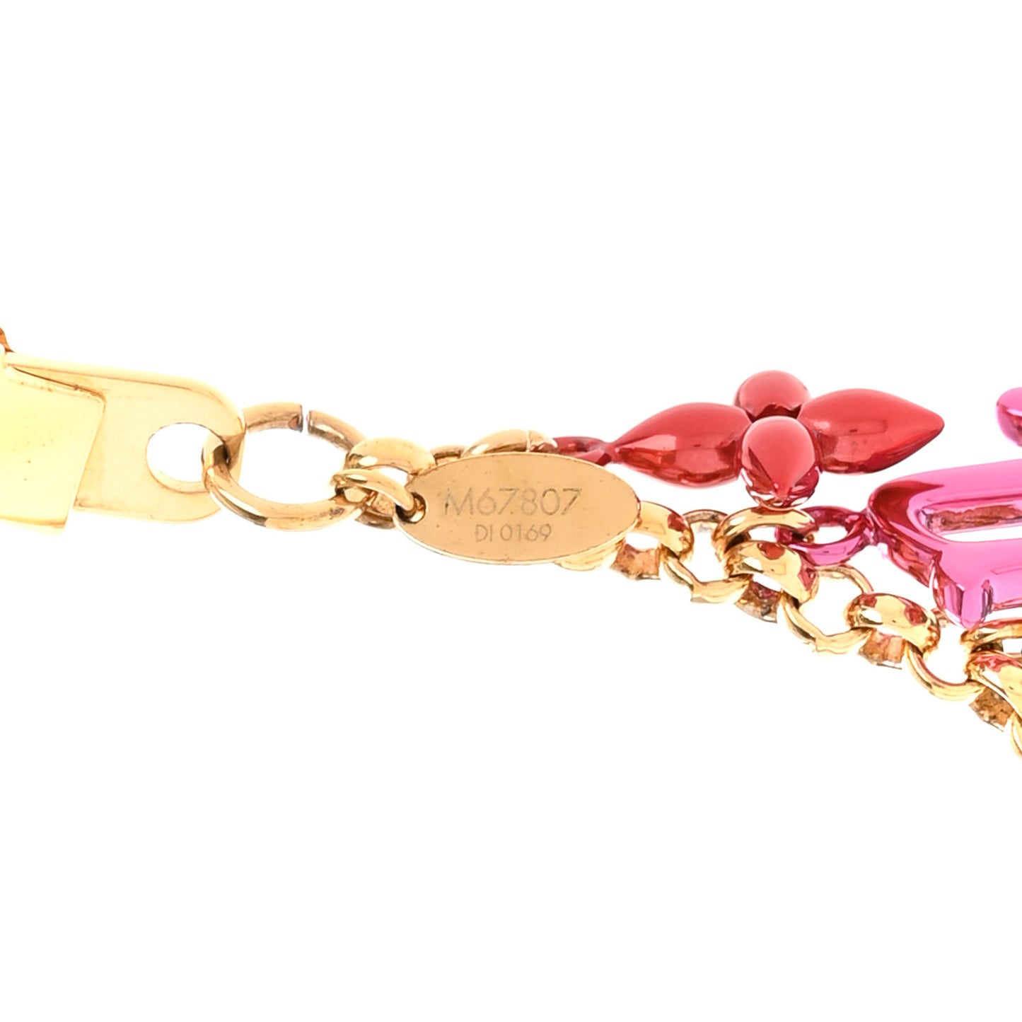 New Wave Key Chain Bag Charm Multicolor
