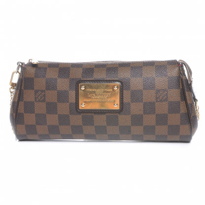 Louis Vuitton Damier Ebene Eva Clutch 1 of 7