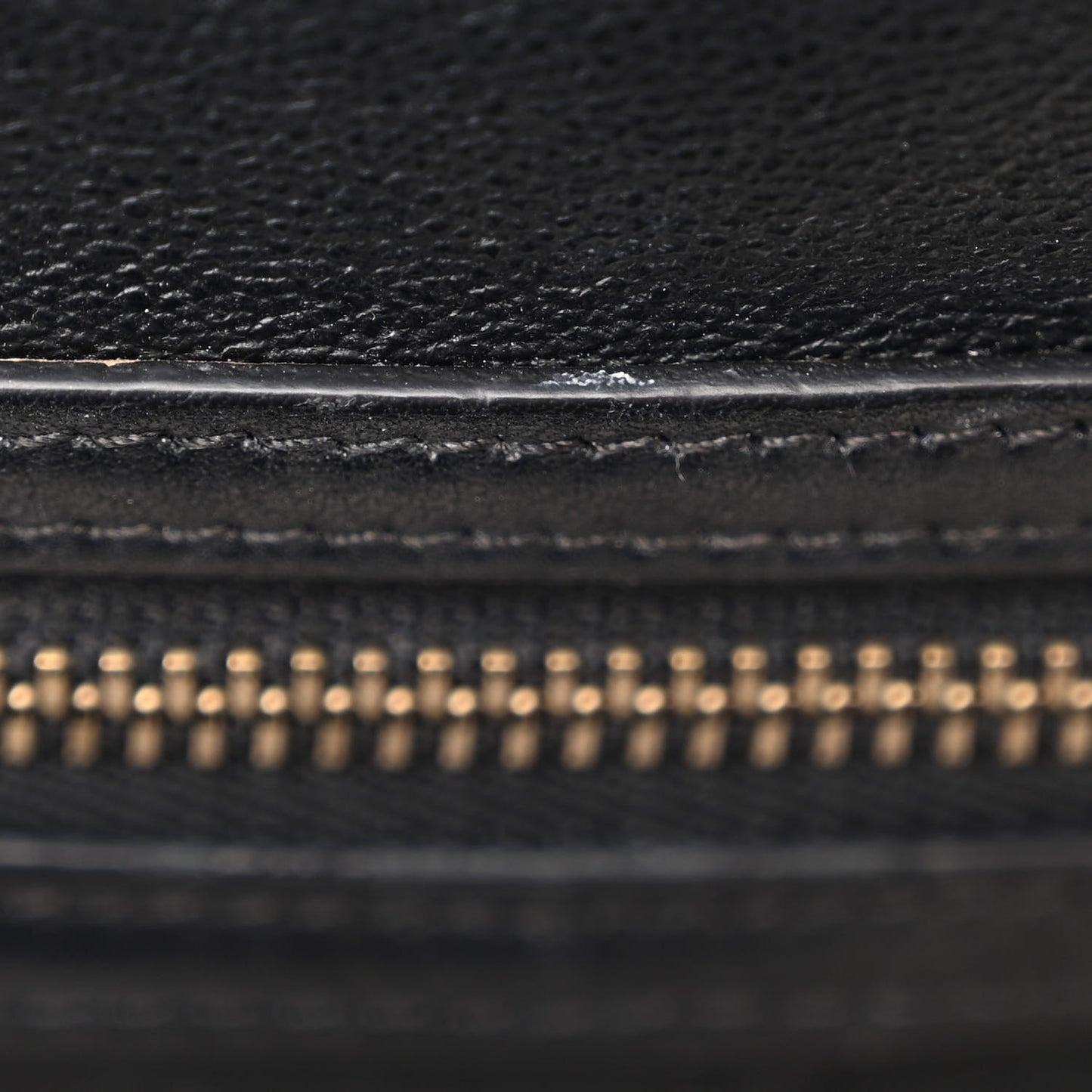 Drummed Calfskin Micro Tri-Color Luggage Indigo