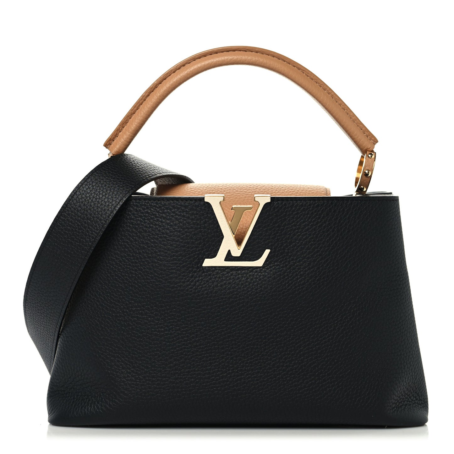 Taurillon Capucines PM Black Arizona