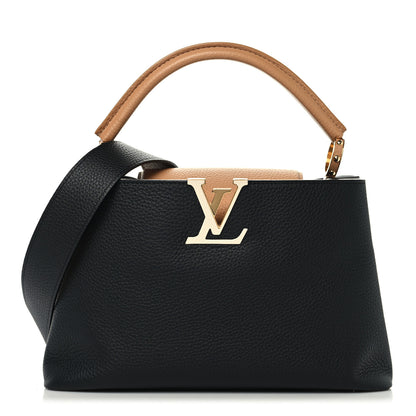 Louis Vuitton Taurillon Capucines PM Black Arizona 1 of 9