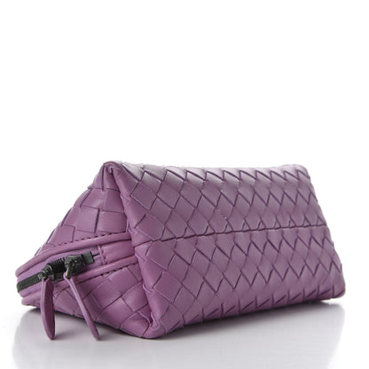 Bottega Veneta Nappa Intrecciato Cosmetic Pouch Corot 4 of 7