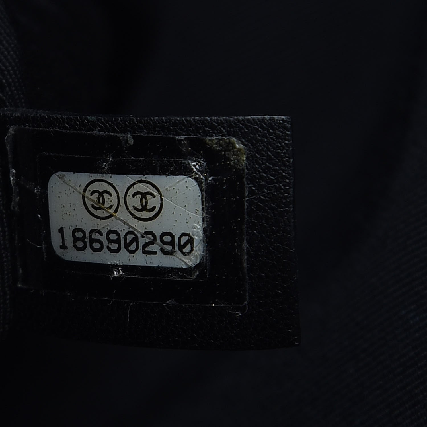 Chanel Calfskin Cerf Executive Shopper Tote Black 9 of 12