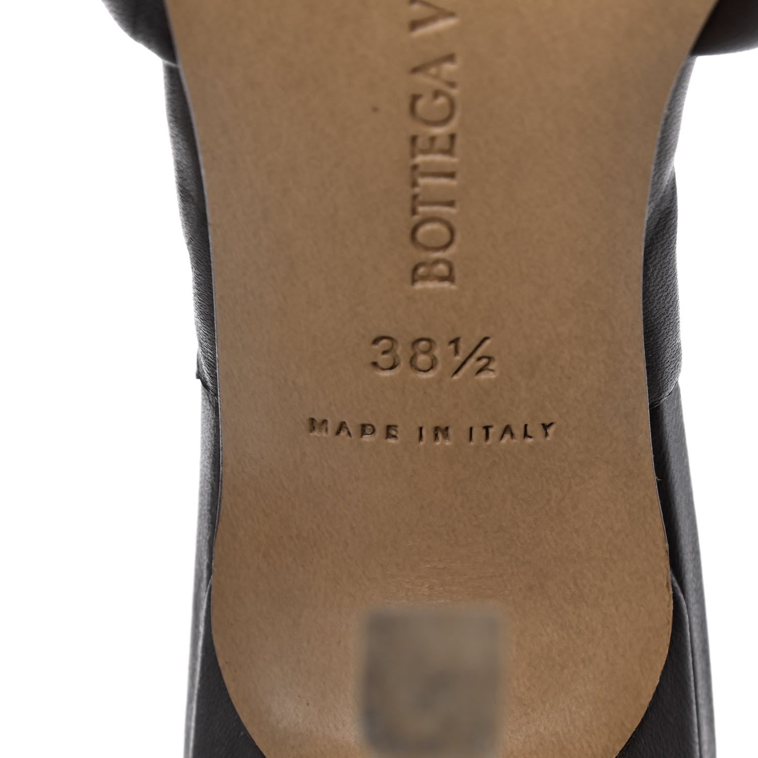 Bottega Veneta Nappa Quilted Rubber Lido Mule Sandals 38.5 Fondant 7 of 12