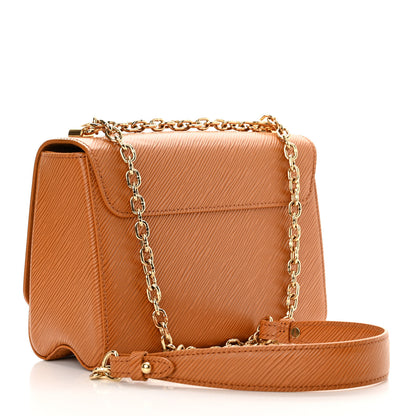 Louis Vuitton Epi Twist Shoulder Bag MM Gold Miel 3 of 11