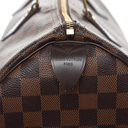 Louis Vuitton Damier Ebene Speedy 35 6 of 11