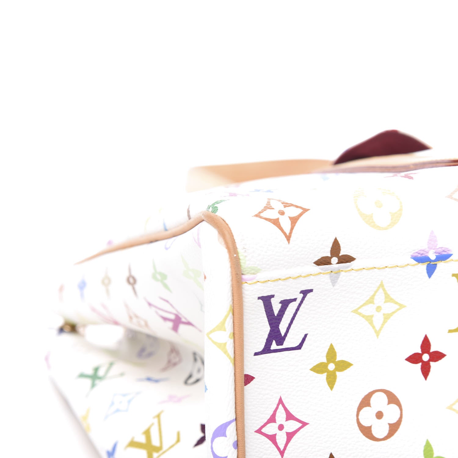 Louis Vuitton Monogram Multicolor Aurelia GM White 7 of 13