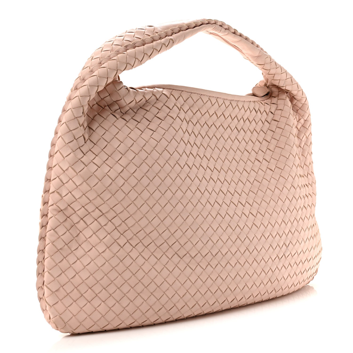 Bottega Veneta Nappa Intrecciato Large Veneta Hobo Flamingo 3 of 12