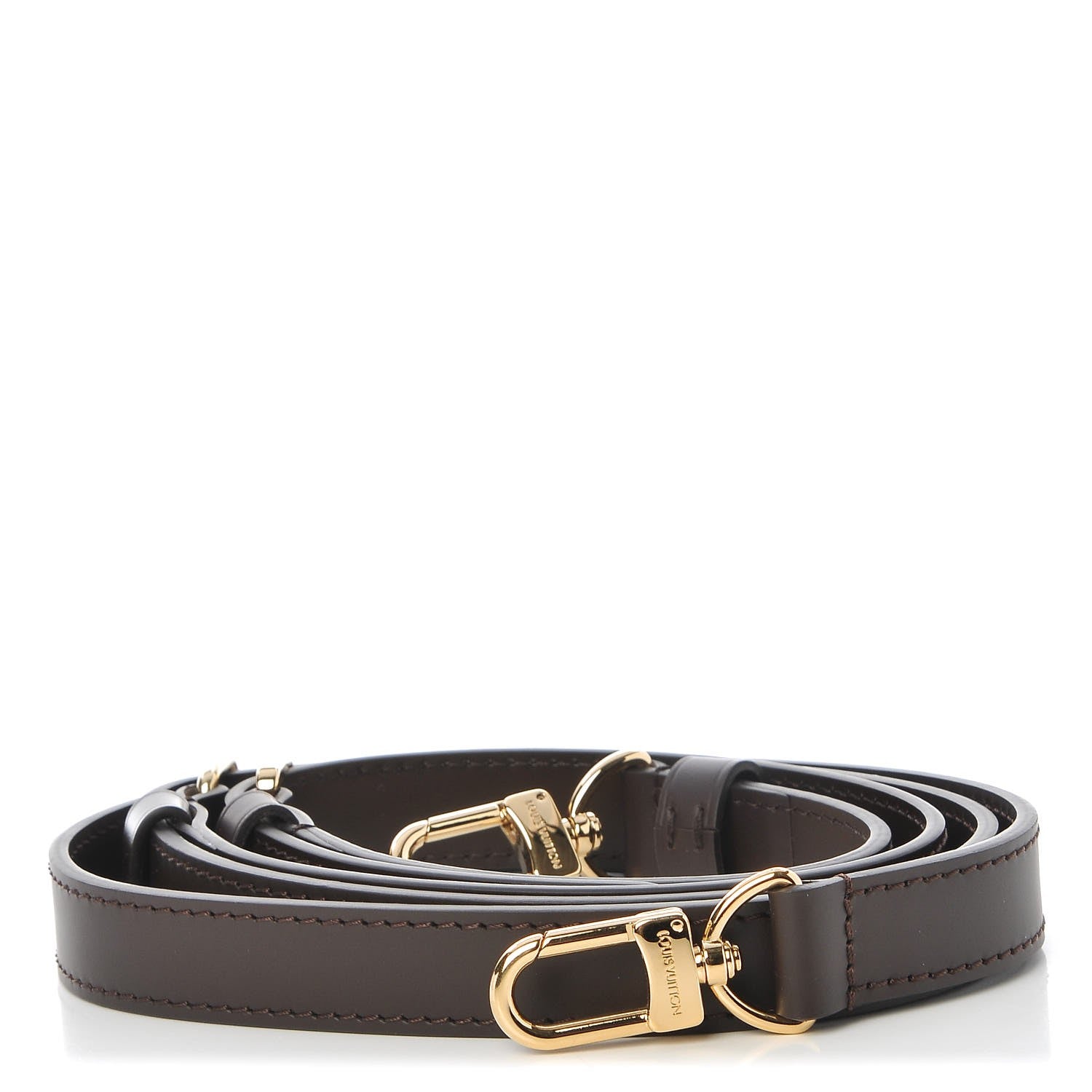 Louis Vuitton Calfskin Adjustable Speedy Bandouliere Shoulder Strap Brown 1 of 3