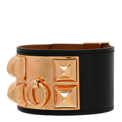 Hermes Box Collier de Chien CDC Bracelet T2 Black 1 of 7