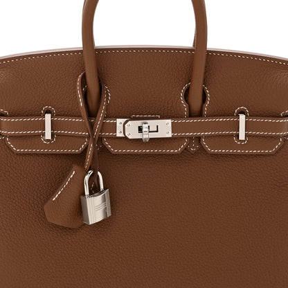 Hermes Togo Birkin 25 Gold 7 of 11