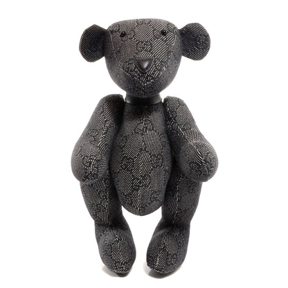 Gucci Monogram Stuffed Teddy Bear Black 3 of 5