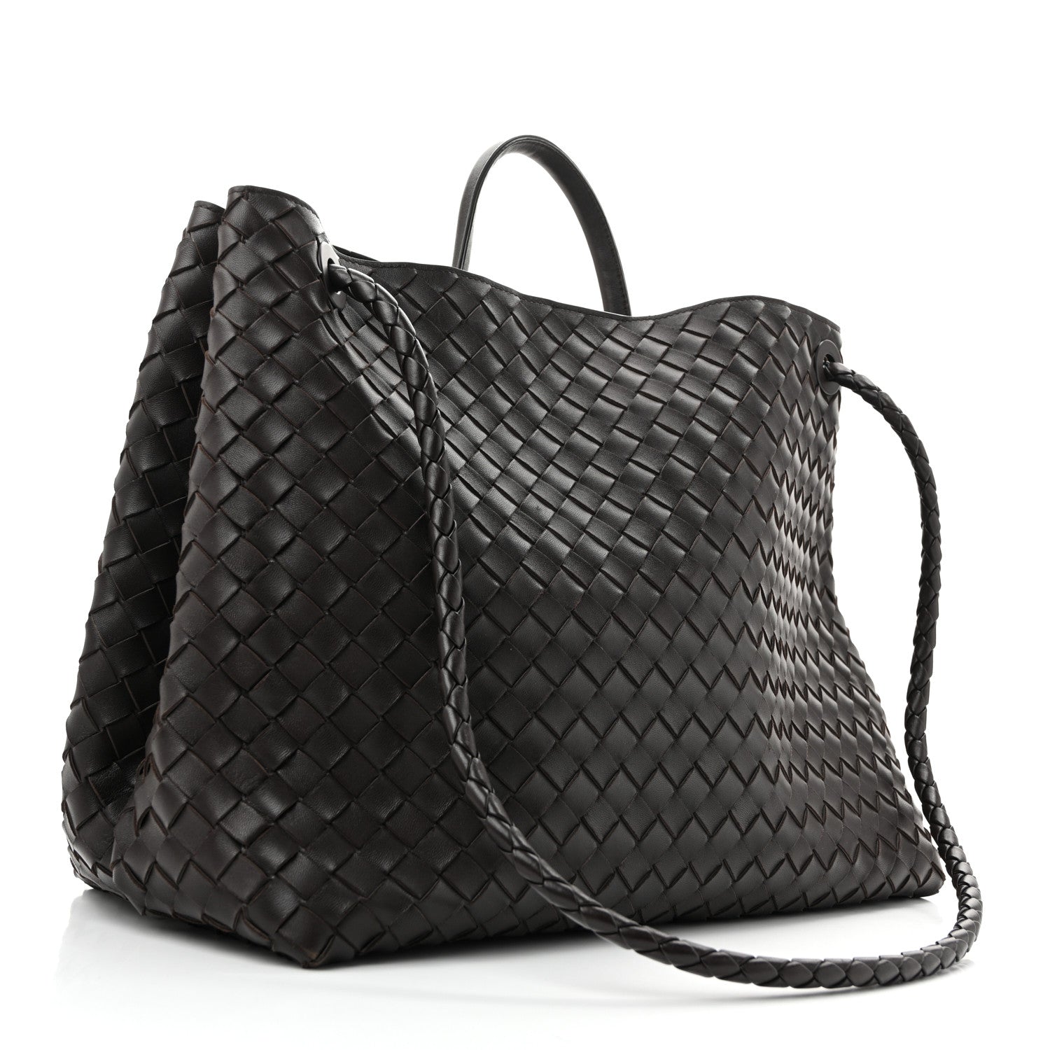 Bottega Veneta Nappa Intrecciato Large Andiamo Shoulder Bag Fondant 5 of 25