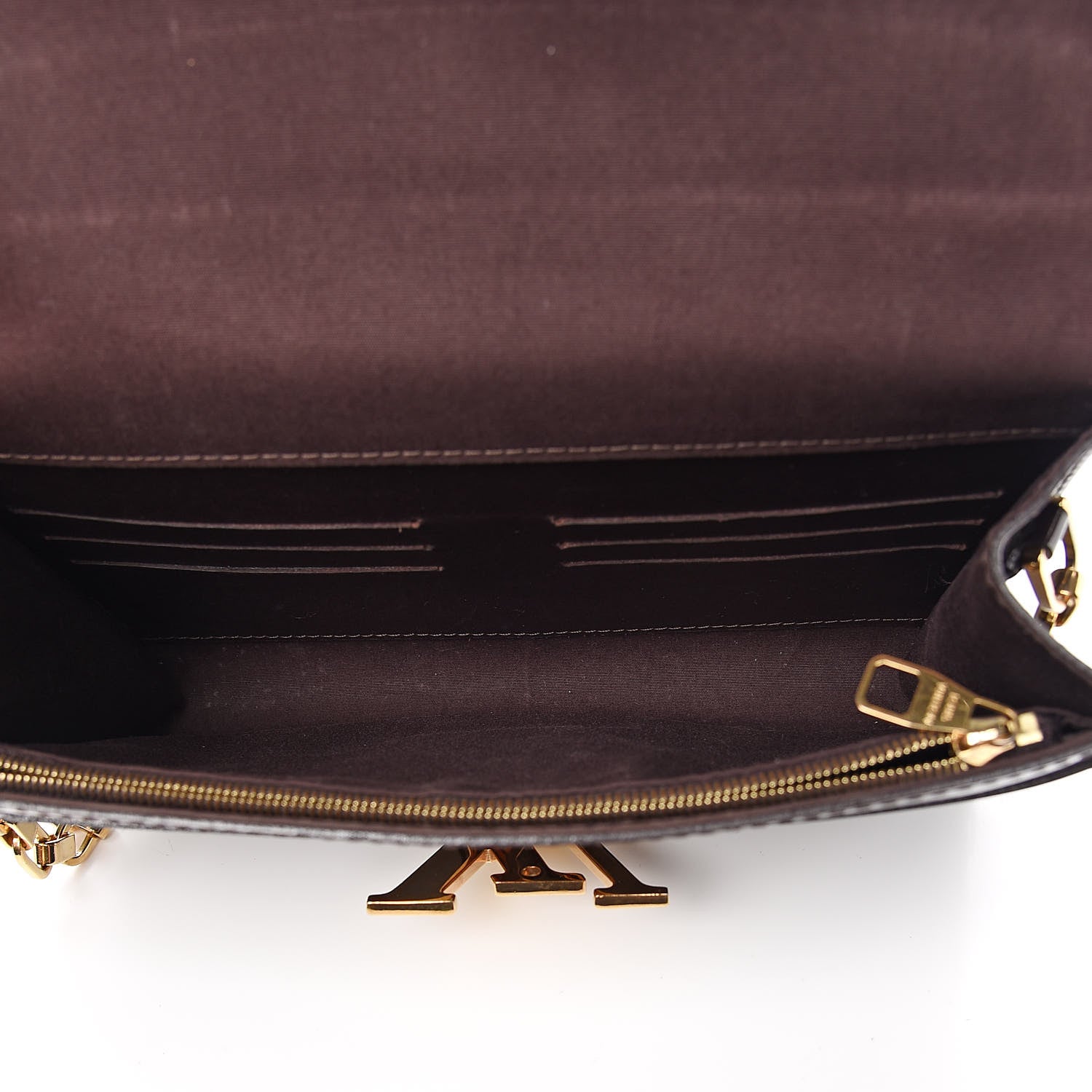 Louis Vuitton Patent Chain Louise GM Amarante 5 of 11