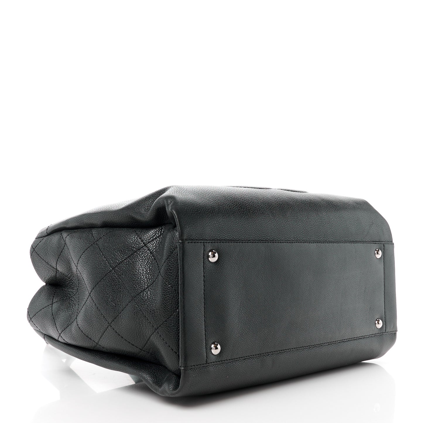 Caviar Executive Cerf Shopper Tote Black