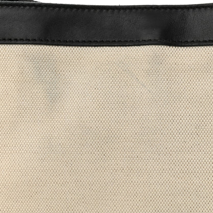 Balenciaga Cotton Canvas Pochette Crossbody Bag Black 18 of 19