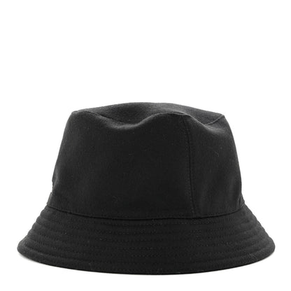 Hermes Cashmere Calvi Bucket Hat 58 Black 1 of 8