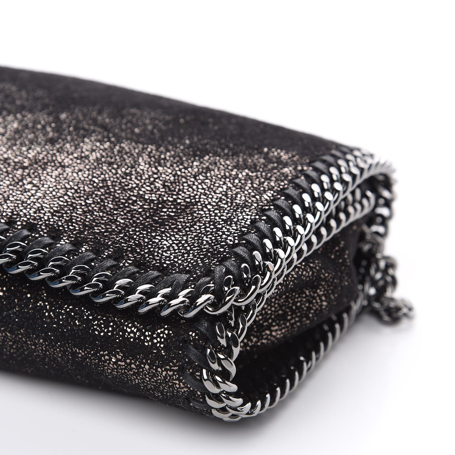 Stella McCartney Shaggy Deer Falabella Crossbody Bag Black 8 of 8