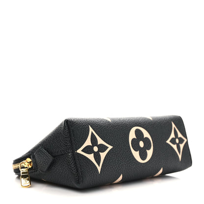 Louis Vuitton Empreinte Monogram Giant Cosmetic Pouch Black Beige 4 of 6