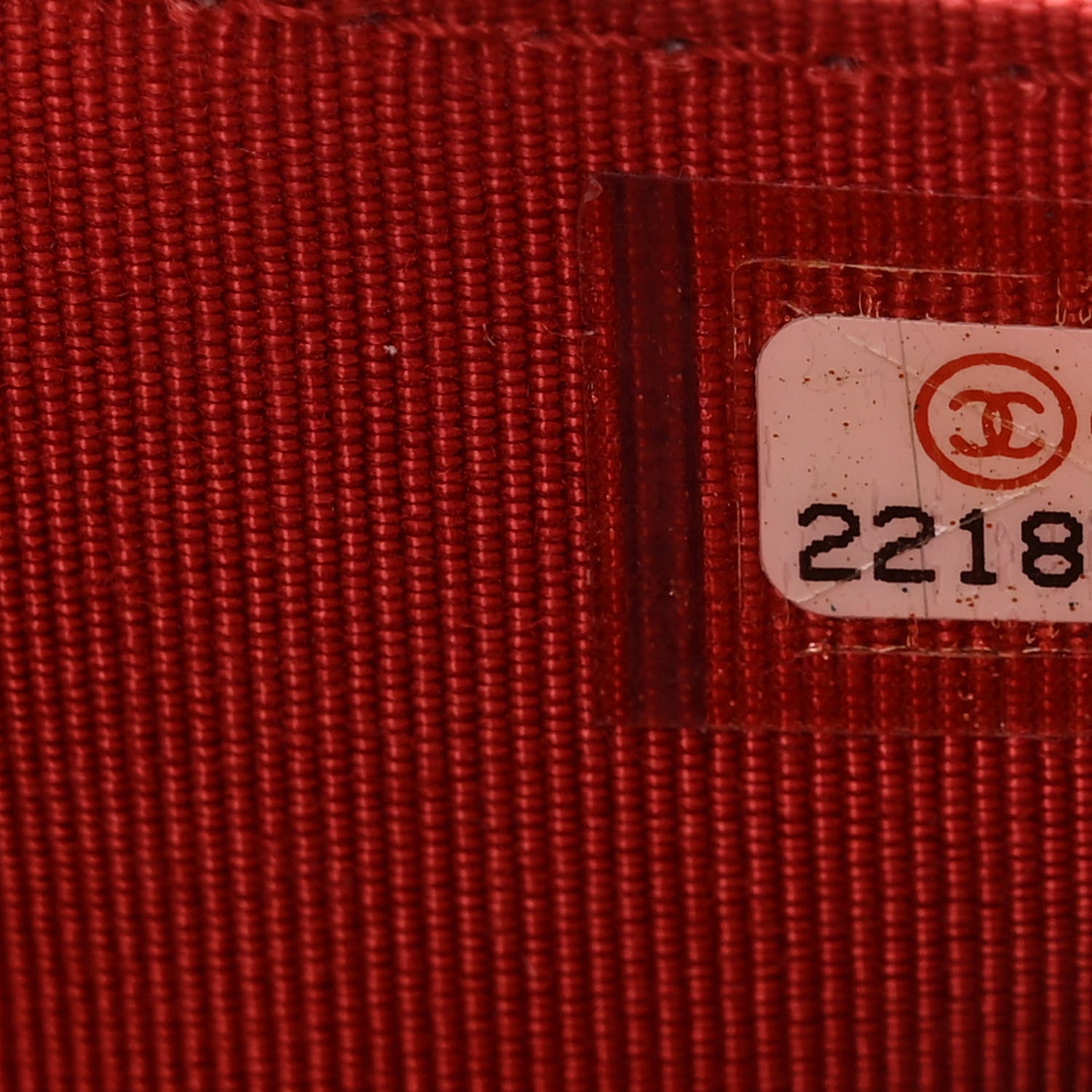 Chanel Caviar Quilted Wallet on Chain WOC Red 8 of 11