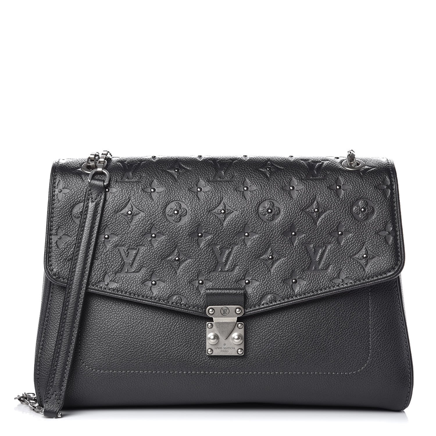 Louis Vuitton Empreinte Studded Saint Germain MM Platine 1 of 9