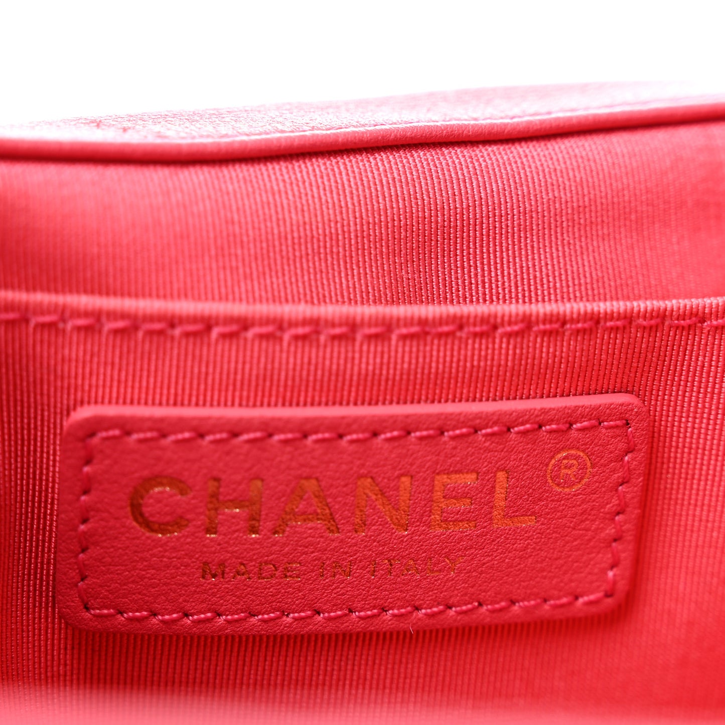Calfskin Quilted Medium Bubbly Flap Pink