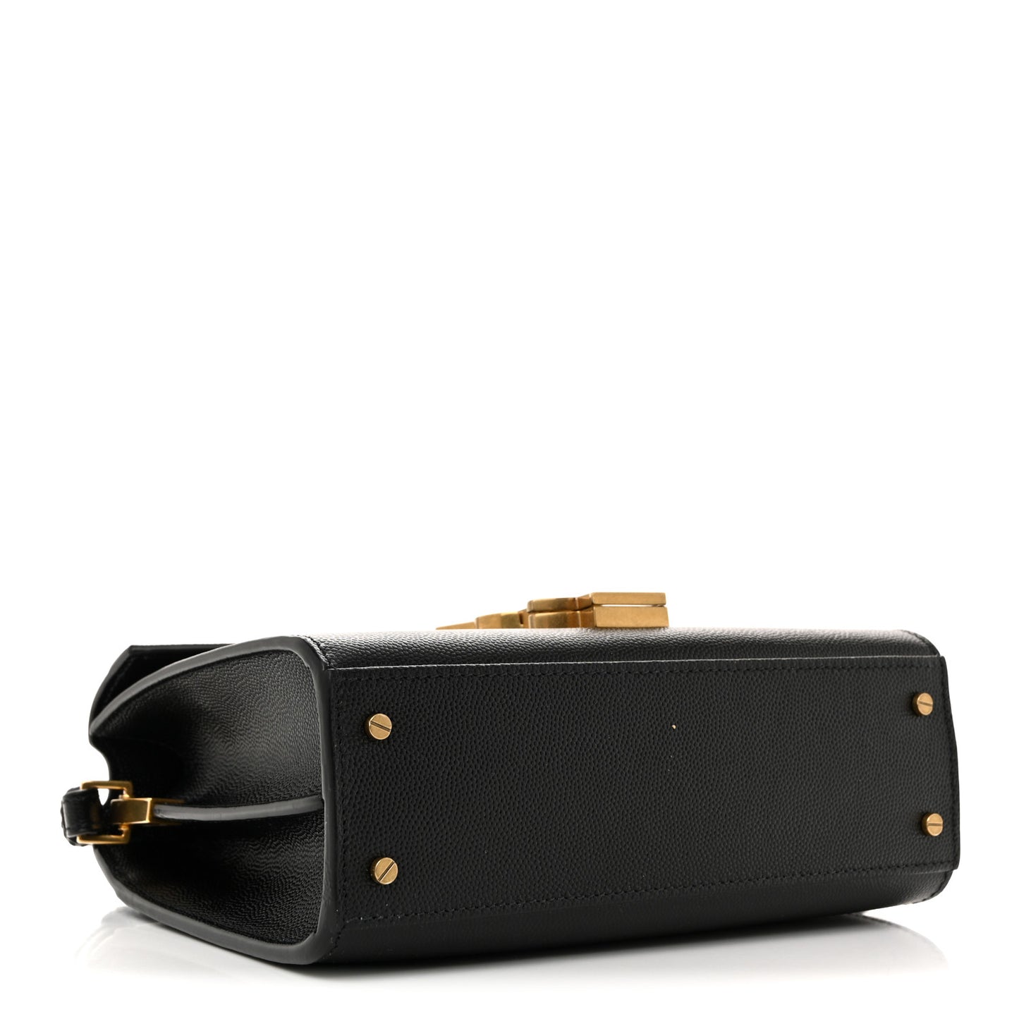 Grain de Poudre Mini Classic Monogram Cassandra Top Handle Black