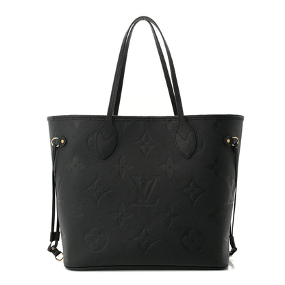Louis Vuitton Empreinte Monogram Giant Neverfull MM Black 1 of 10