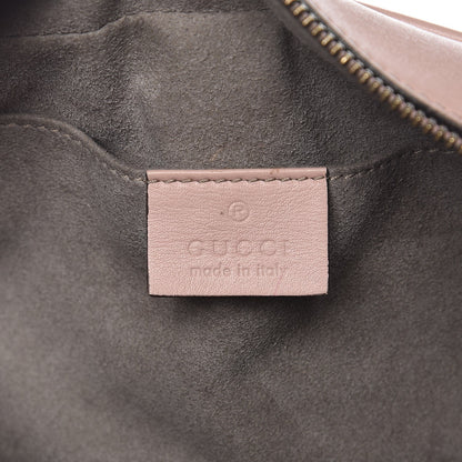 Gucci Calfskin Matelasse Small GG Marmont Chain Shoulder Bag Perfect Pink 6 of 15