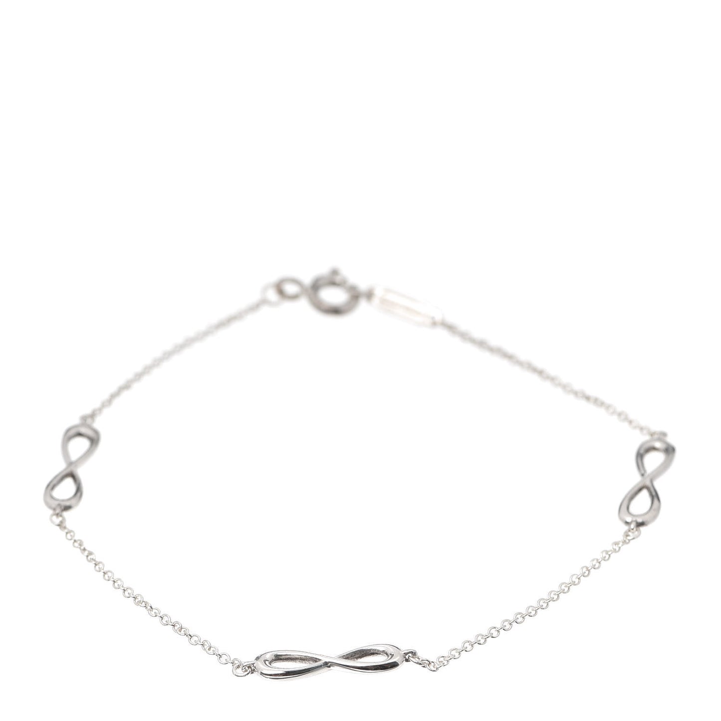 Sterling Silver Infinity Endless Bracelet