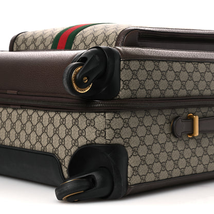 Gucci GG Supreme Monogram Web Medium Savoy Trolley Beige Ebony 9 of 14
