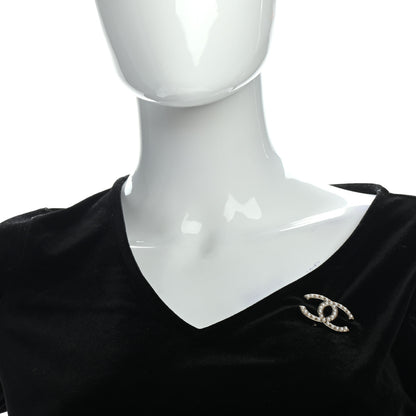 Chanel Pearl CC Brooch Gold 2 of 4
