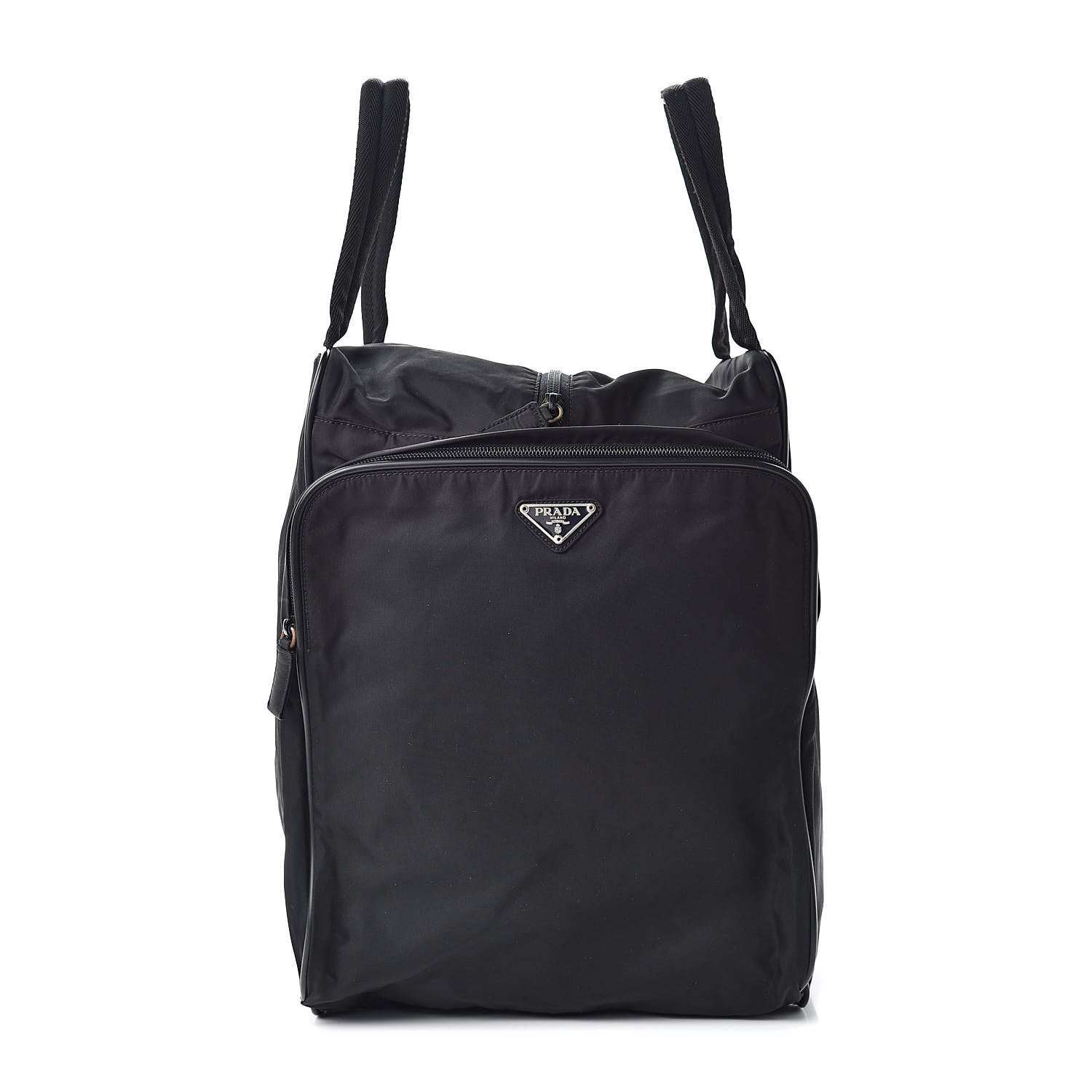 Prada Tessuto Nylon Top Handle Bag Black 1 of 14