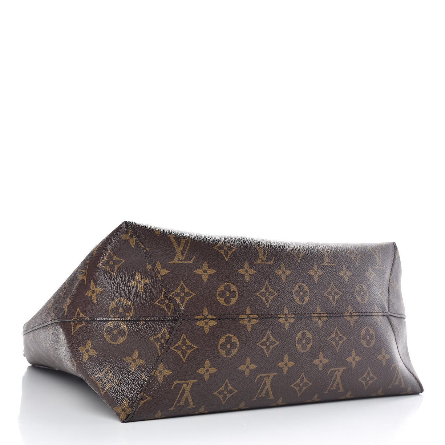 Monogram Flower Hobo Black