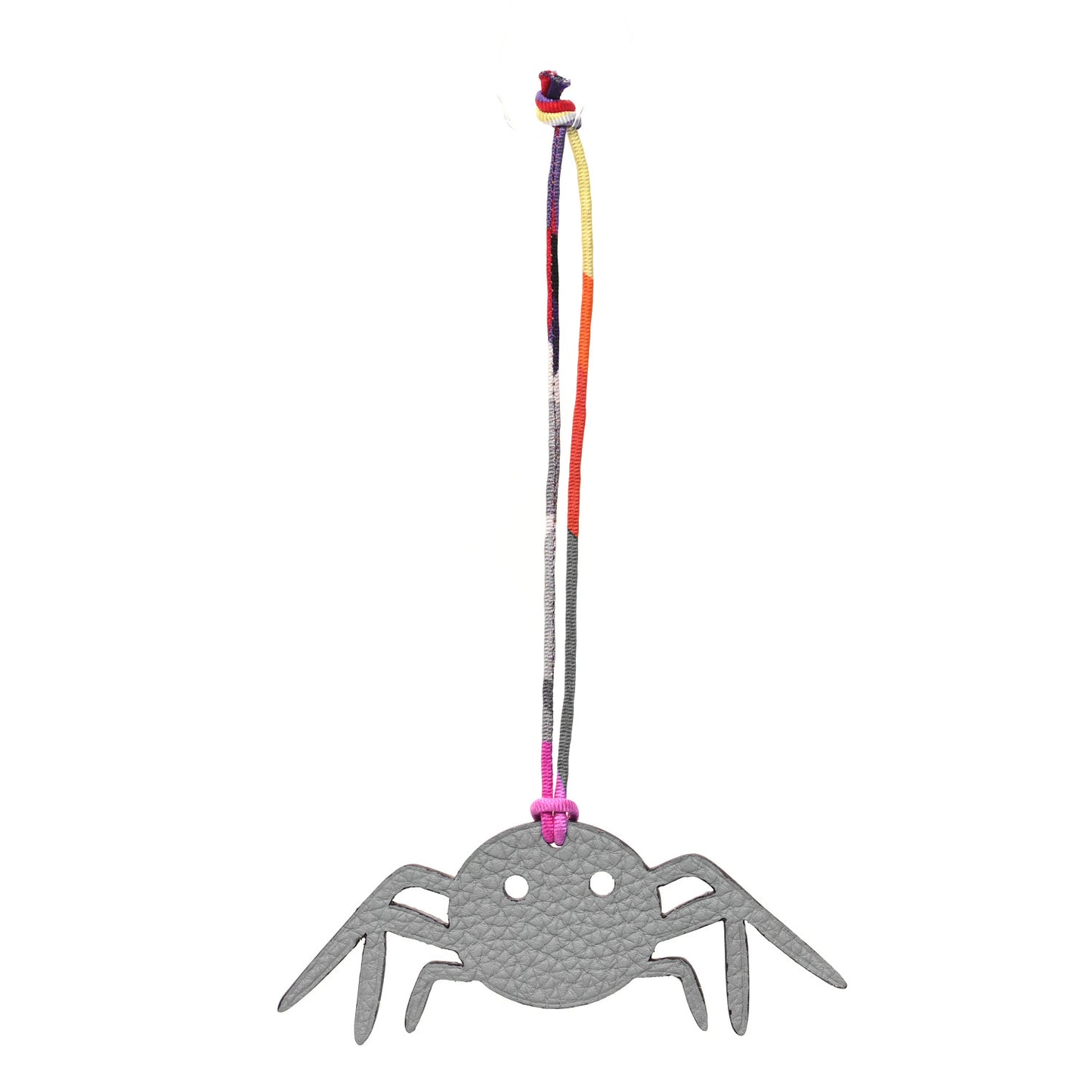Epsom Togo Petit H Spider Bag Charm Canopee Gris Mouette